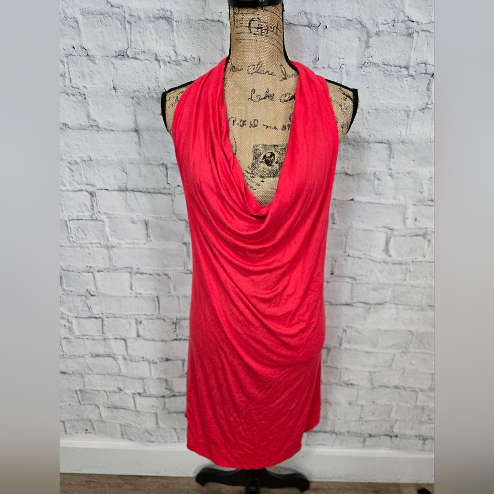 Venus Coverup Cowl Neckline Sz S sleeveless Summer A33